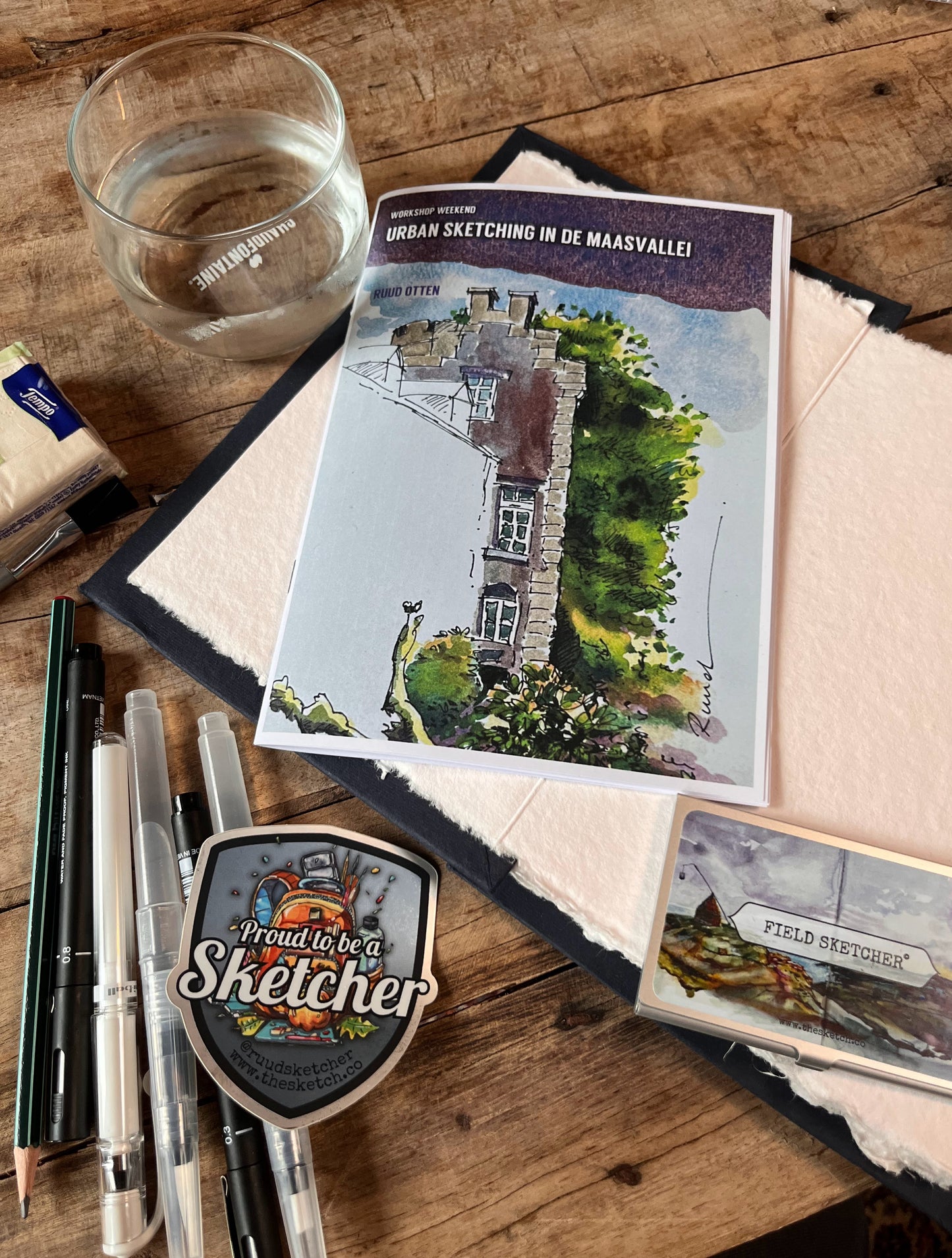 Workshop Weekend: Urban Sketching in de Maasvallei 2026